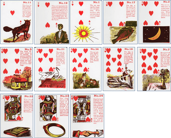 zebra Hjemløs region Gypsy Witch Fortune Telling Playing Cards – Dragon Herbarium