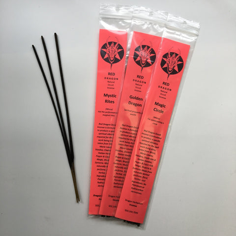 Red Dragon Occult Incense - Dragon Herbarium