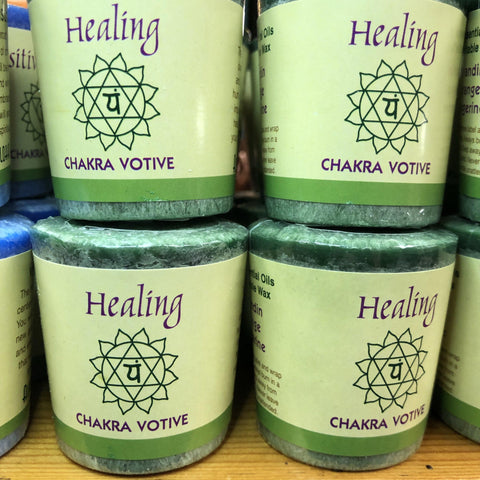 Healing Chakra Votive Candles