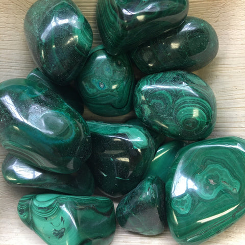 Malachite Tumbles