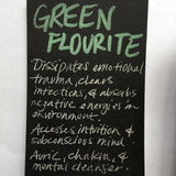 Green Fluorite Raw