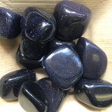 Blue Goldstone Tumbles