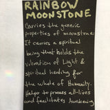 Rainbow Moonstone Tumbles