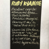 Ruby Kyanite Tumbles