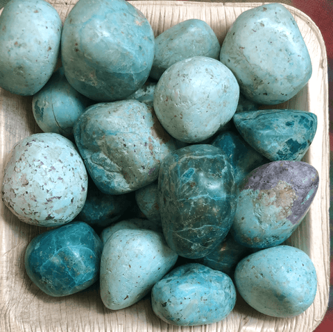 Peruvian Turquoise Tumbles