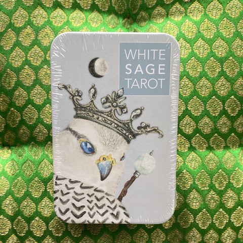 White Sage Tarot in a tin