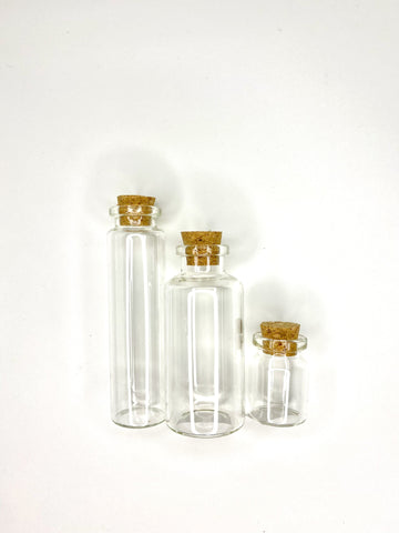 Corked Glass Vials