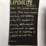 Lepidolite Tumbles
