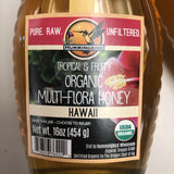 Organic Multi-Flora Honey 16 oz